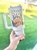 A Little Dirt-Dirtbike 4.0 Style 40 oz Tumbler