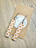 Pumpkin Bar Earrings