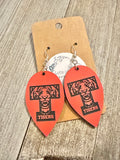 T Tigers Earrings