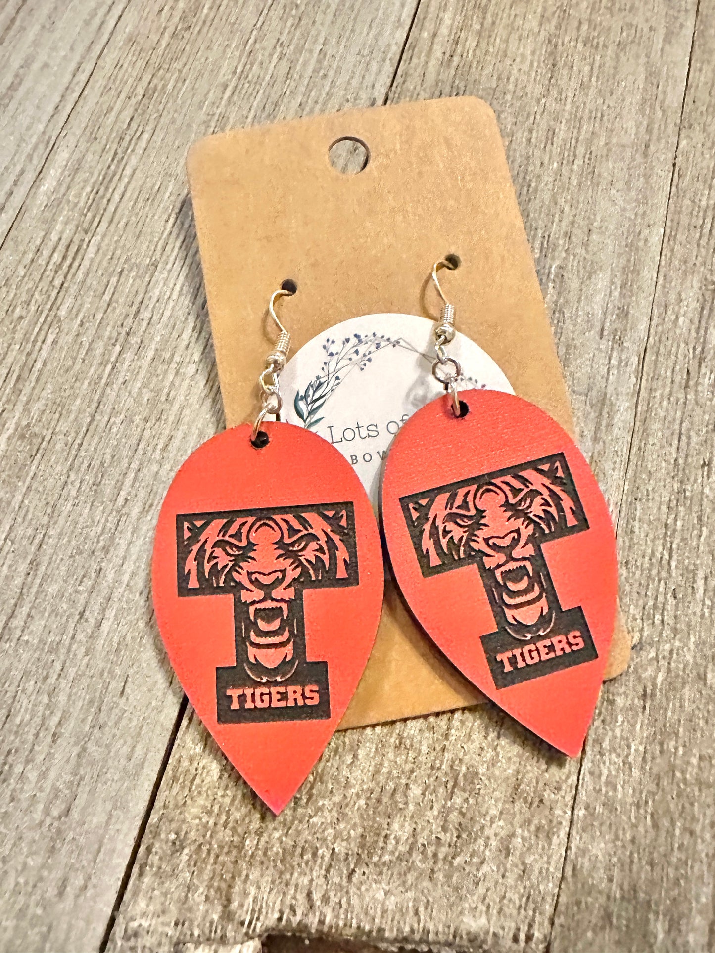T Tigers Earrings