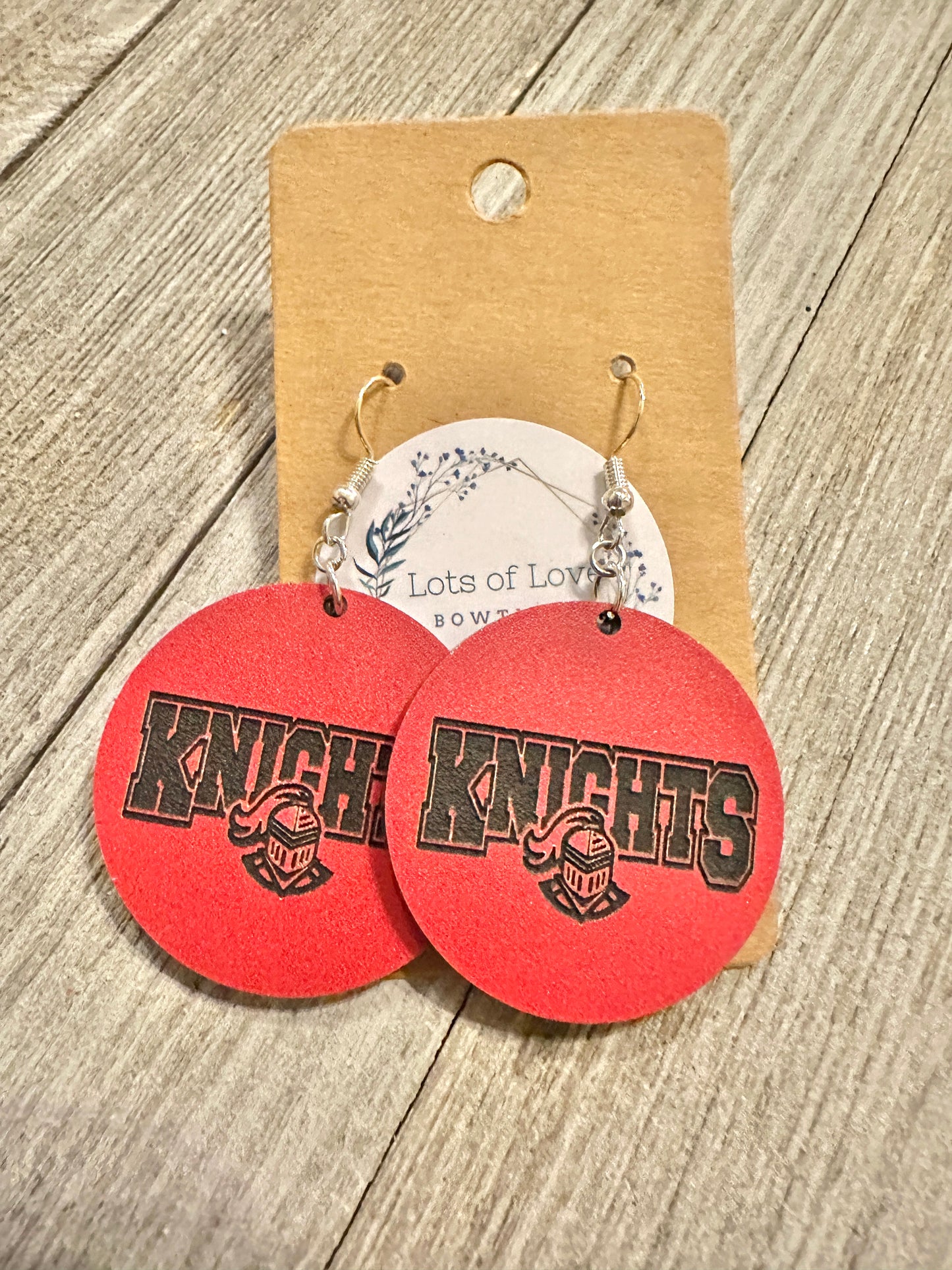 Knight Circle Earrings
