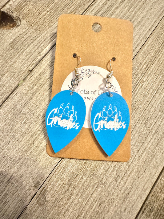 Grizzly Paw Small Earrings