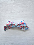 Patriotic Floral Blakely Bow