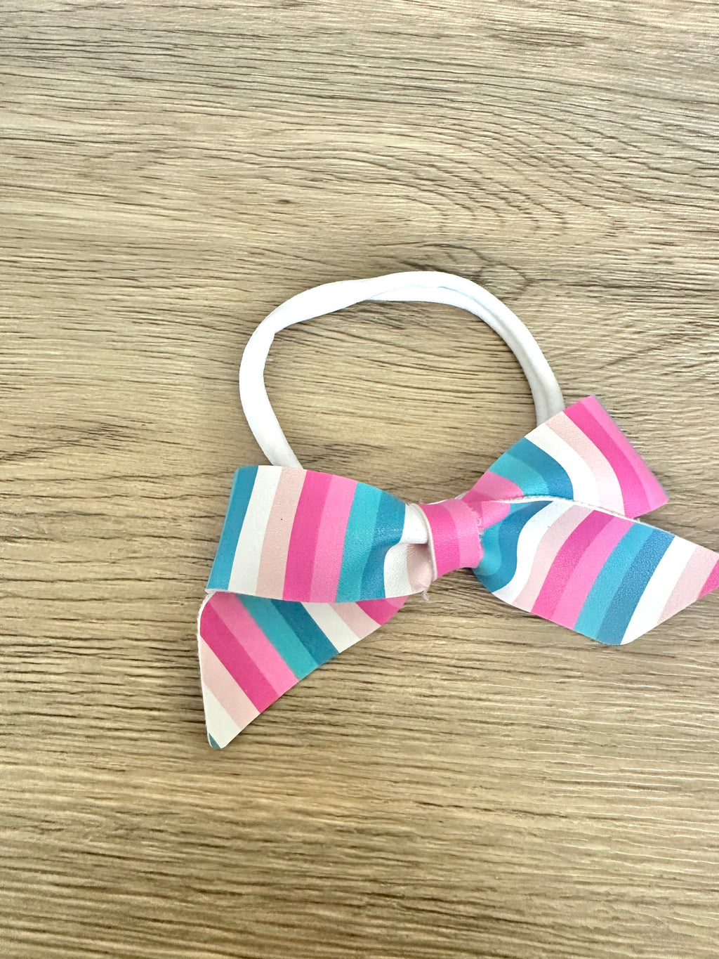 White Nylon Interchangable Headband