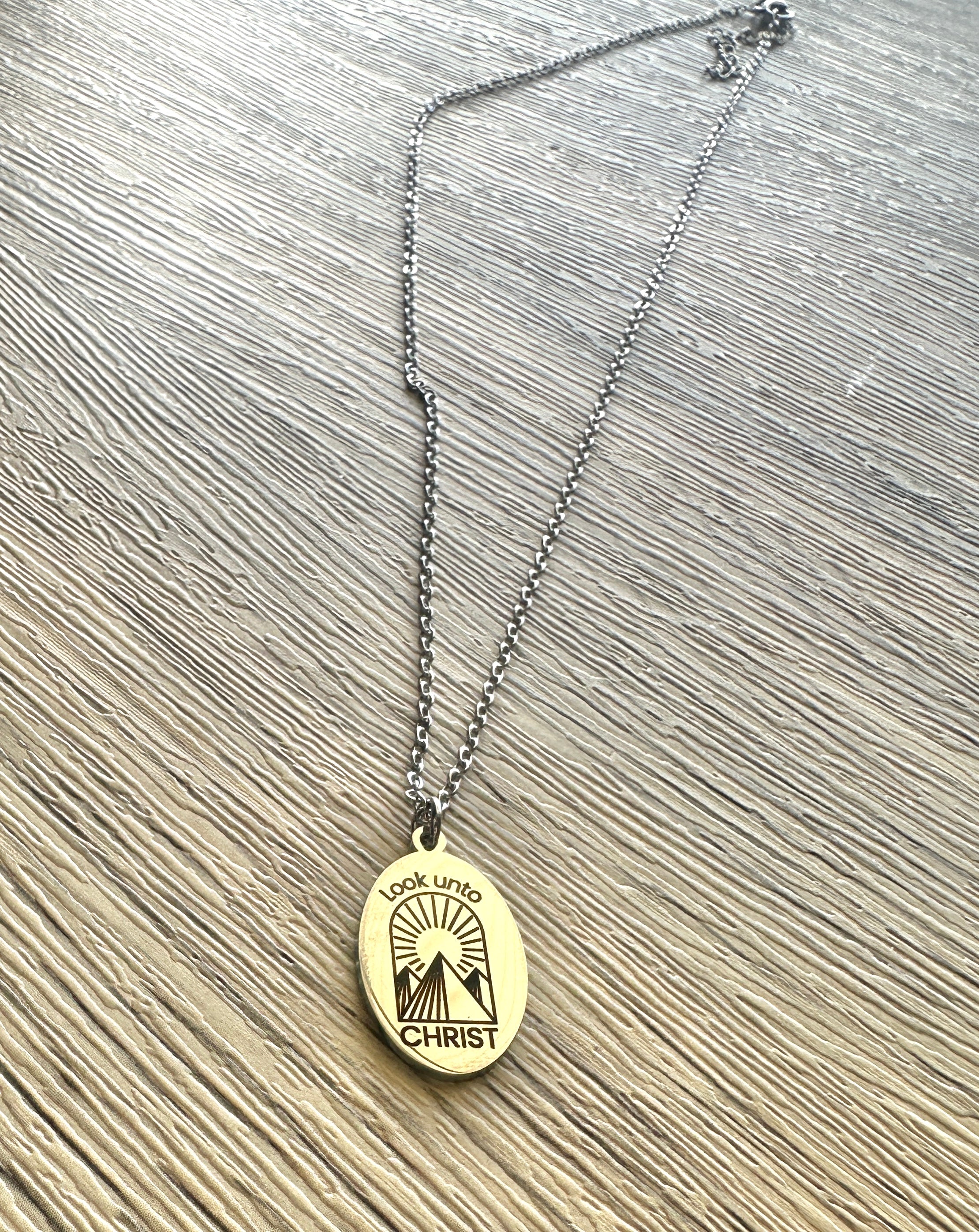 Look Unto Christ Sunrise Necklace- 2025 Youth Theme