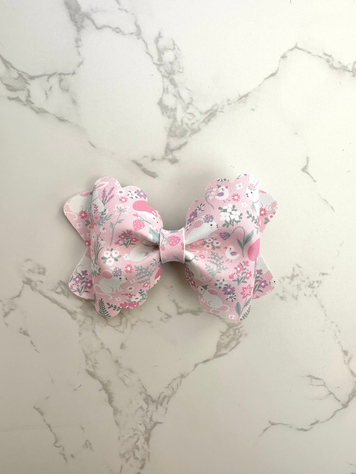 Pink Woodland Grace Bow
