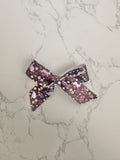 Dark Bunny Floral Blakley Bow