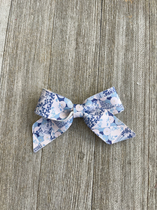 Blue Quilted