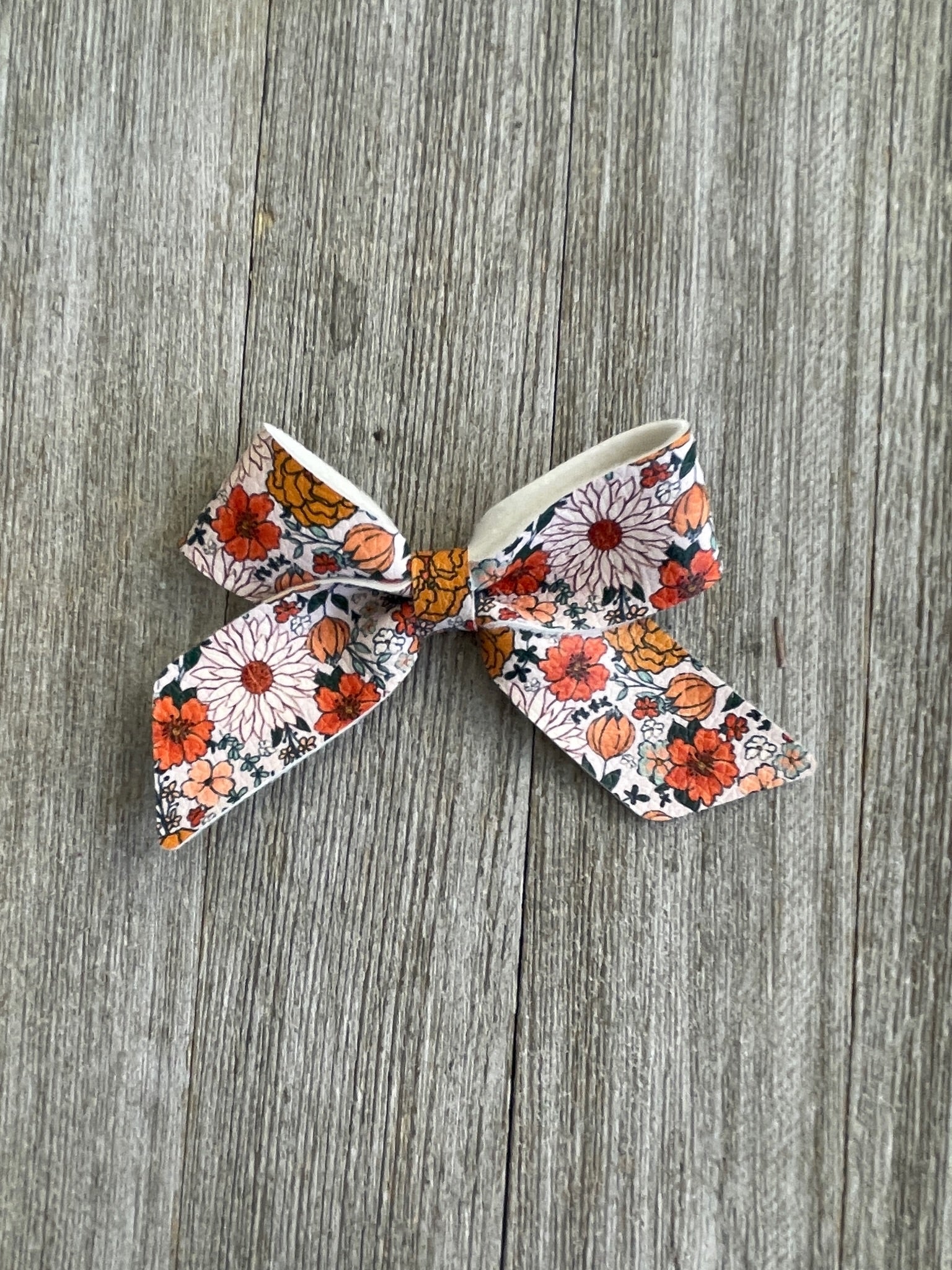 Orange Floral Blakely