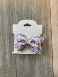 Striped Butterflies Grace Bow