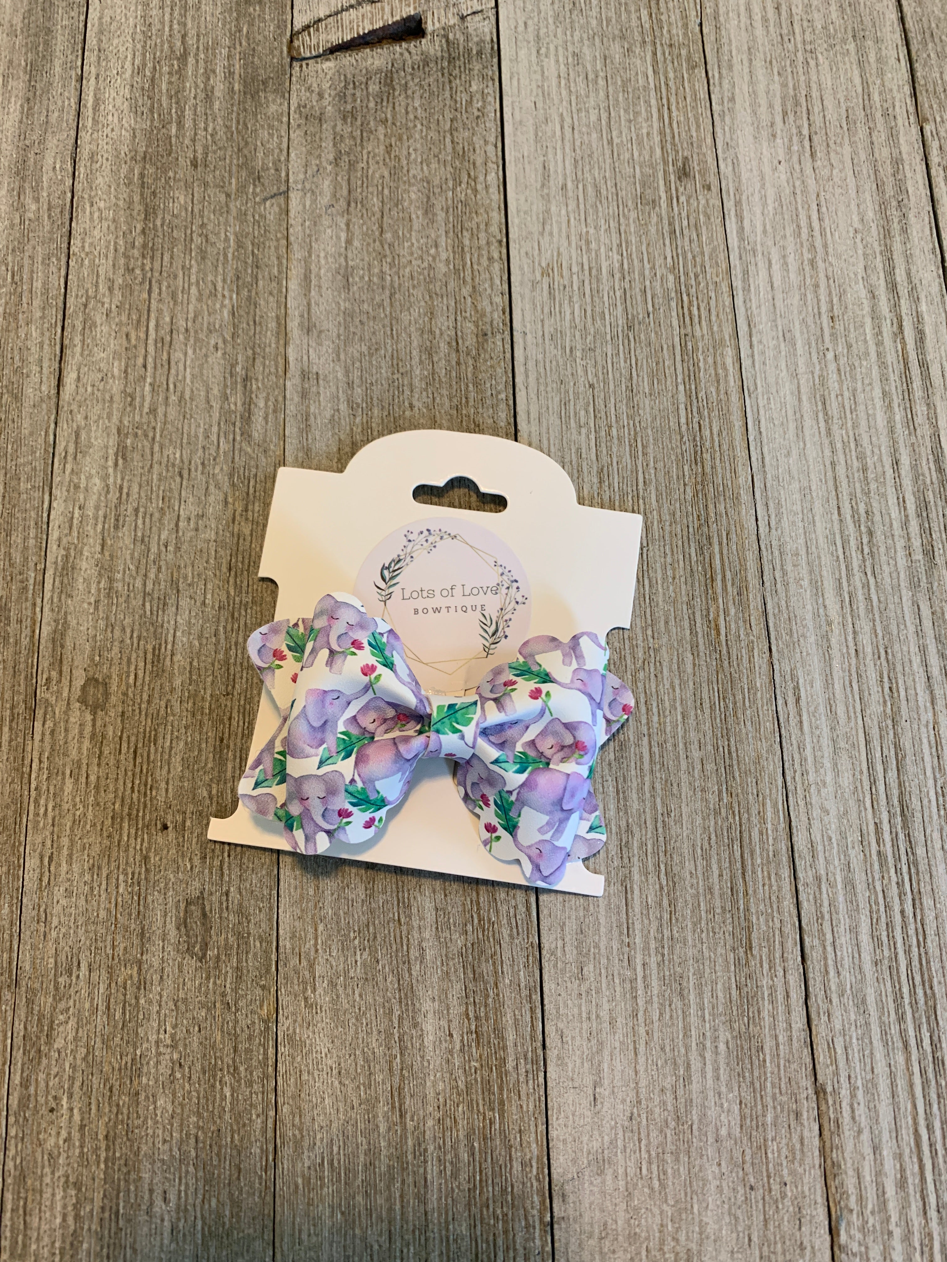 Elephant Grace Bow