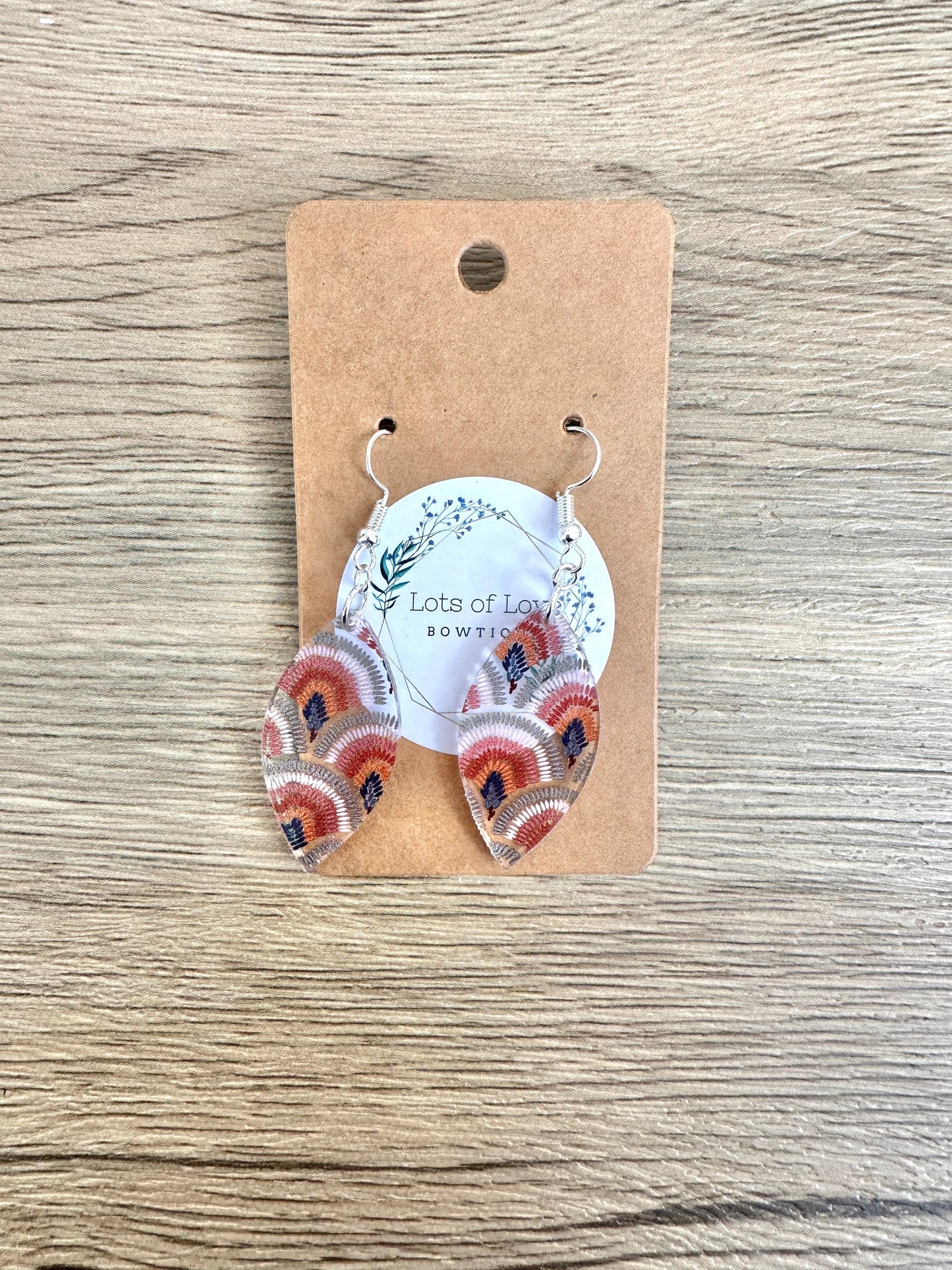 Boho Rainbow Mini Pointed Earrings