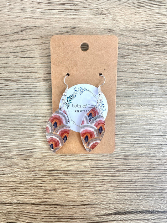 Boho Rainbow Mini Pointed Earrings