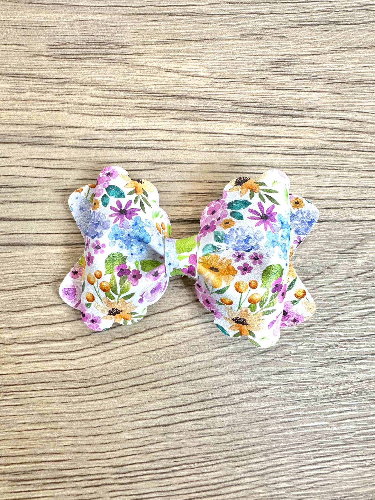 Purple, Blue, and Yellow Floral Grace