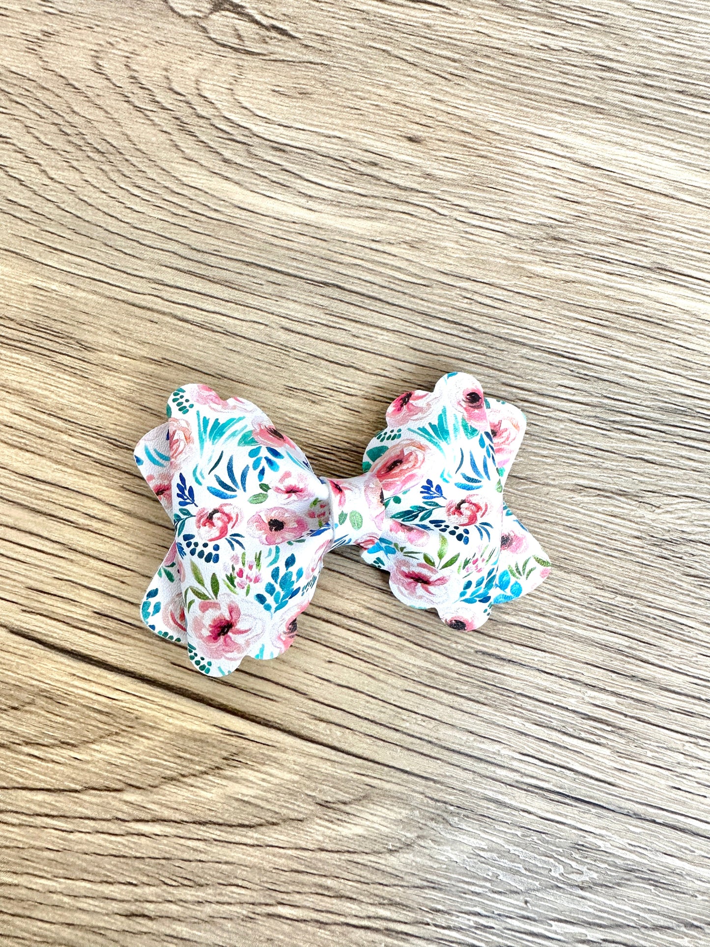 Teal and Pink Floral  Grace