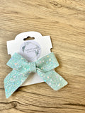 Aqua Shape Glitter Blakely