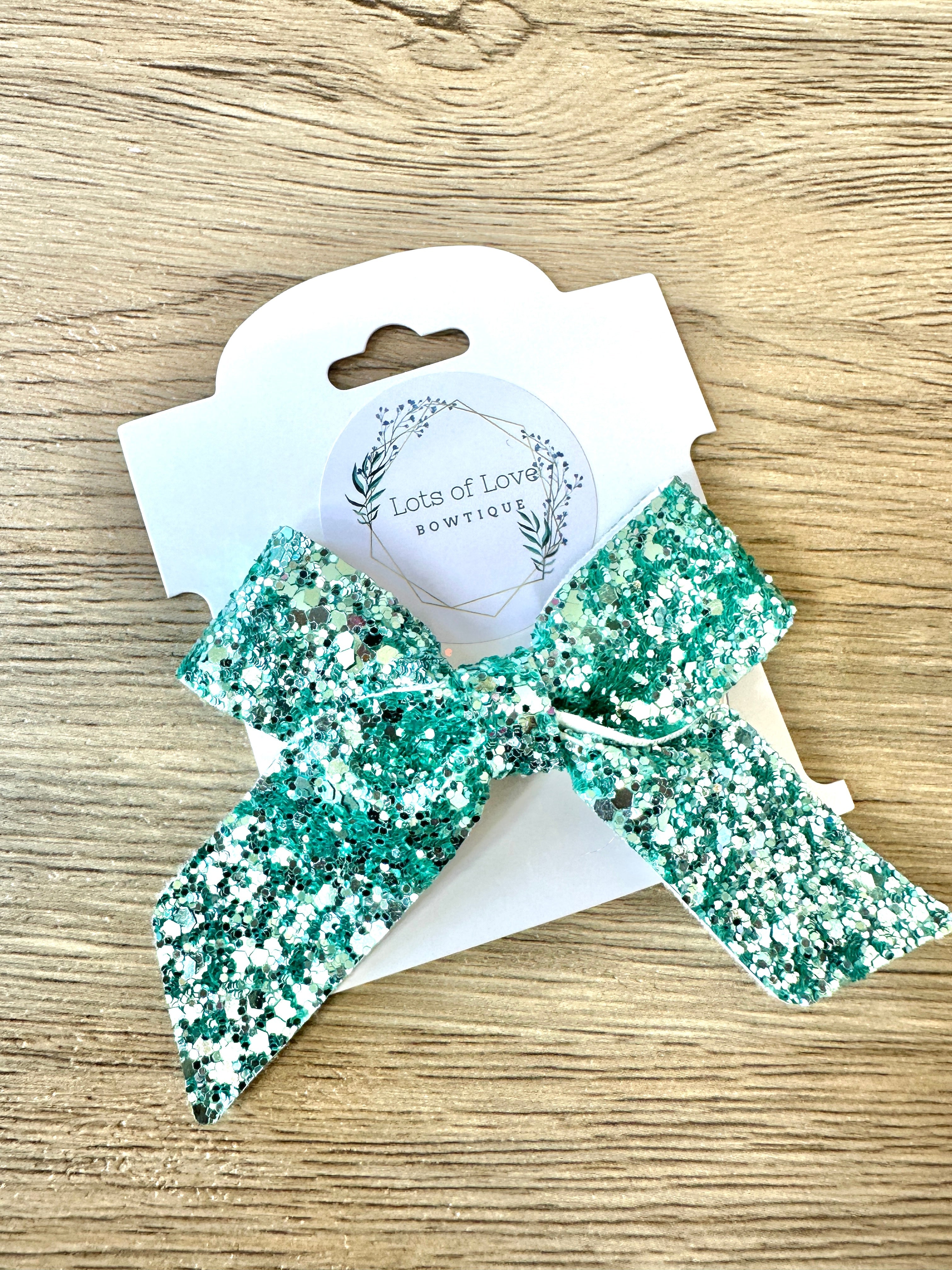 Teal Glitter Blakley