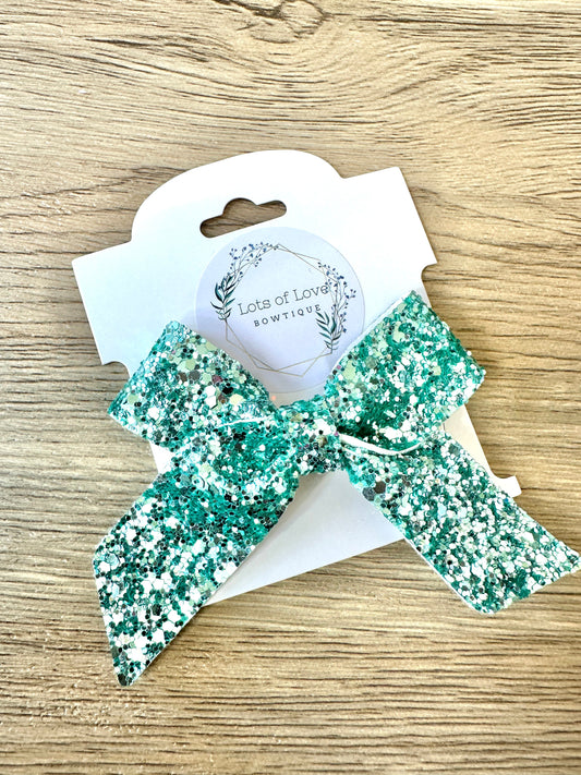 Teal Glitter Blakley