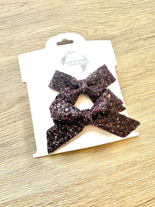 Hibiscus Glitter Blakley Pigtail Set