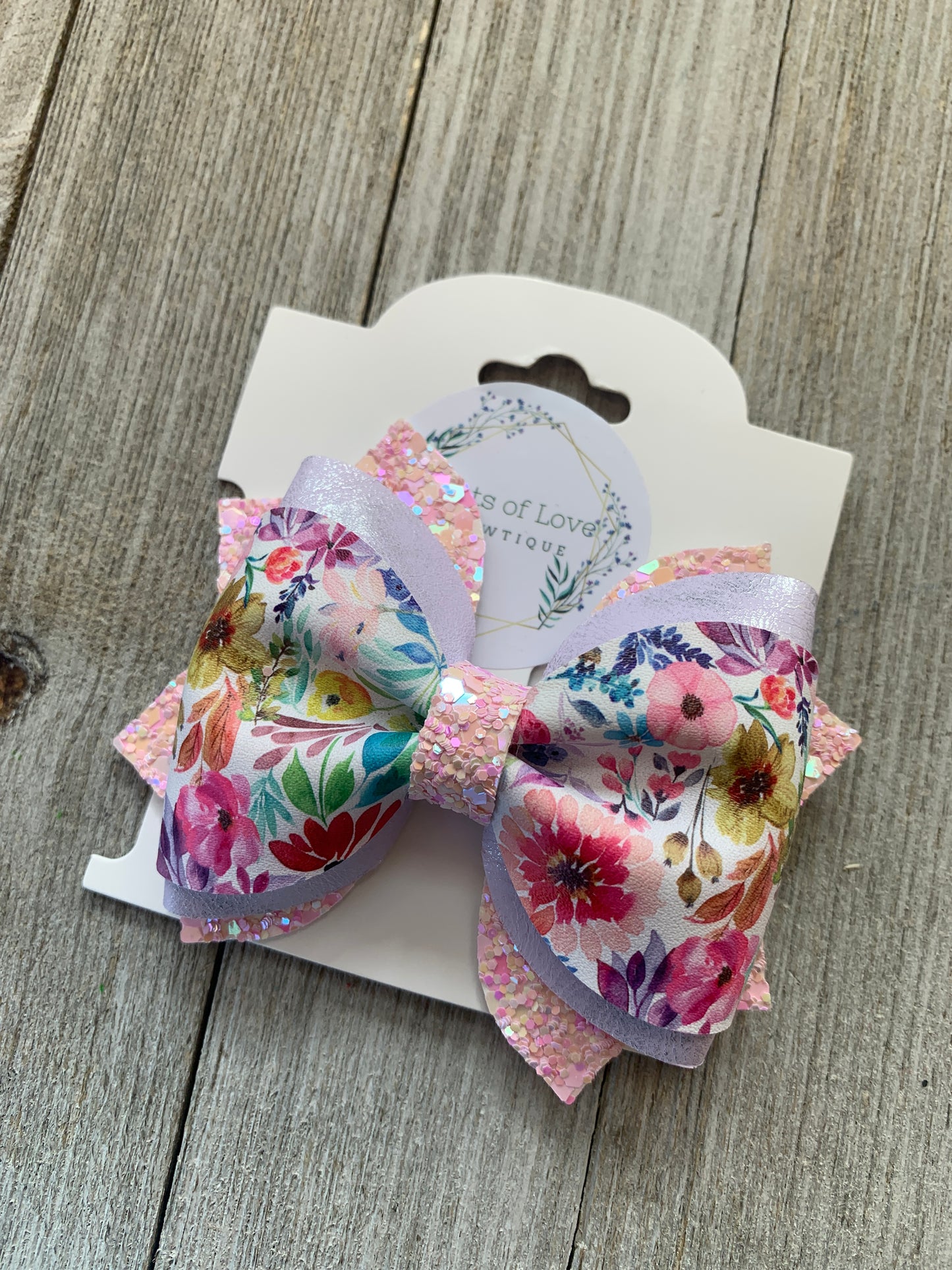 Wildflower Top Phoebe Bow