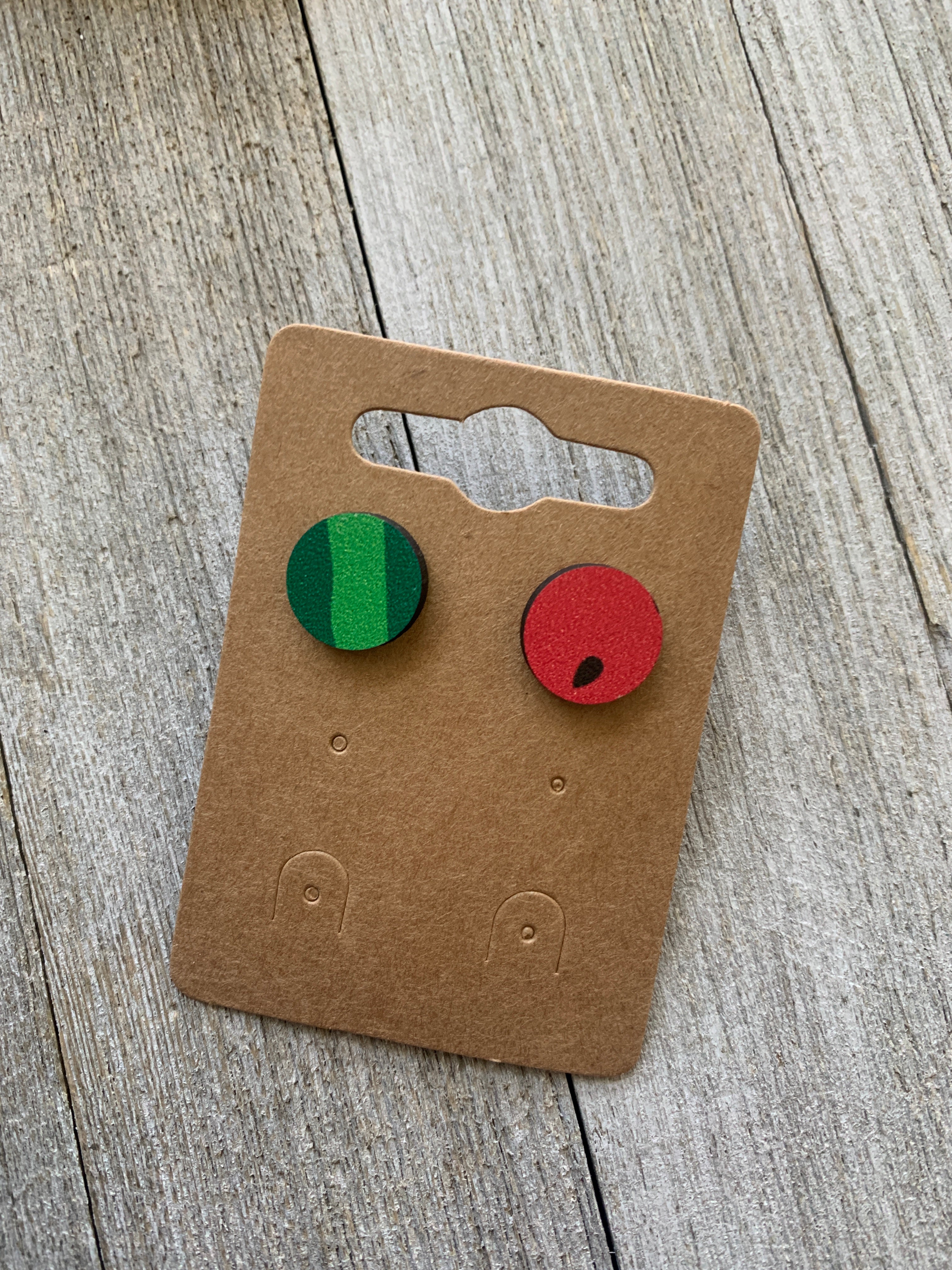 Watermelon Stud Earring