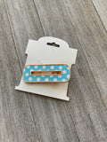 Aqua Dot Rectangle Clip