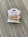 Peach Hollow Triangle Clip