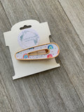 Rainbow Hollow Triangle Clip