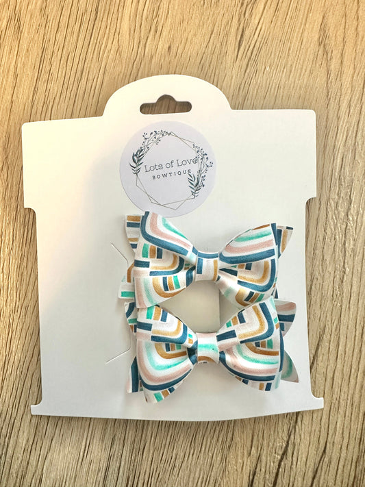 Geometric Lines Jordyn Pigtail Set
