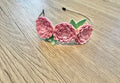 Pink Glitter Big girl Headband