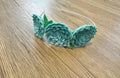 Aqua Glitter Big girl Headband