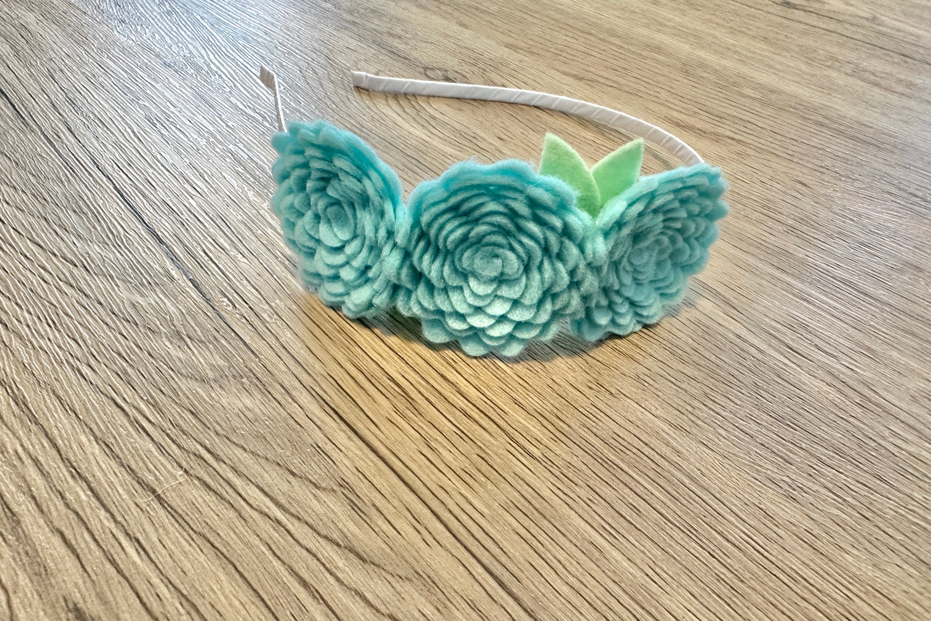 Aqua Big Girl Headband