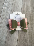 Fall Tie Dye Olive Top Madelyn