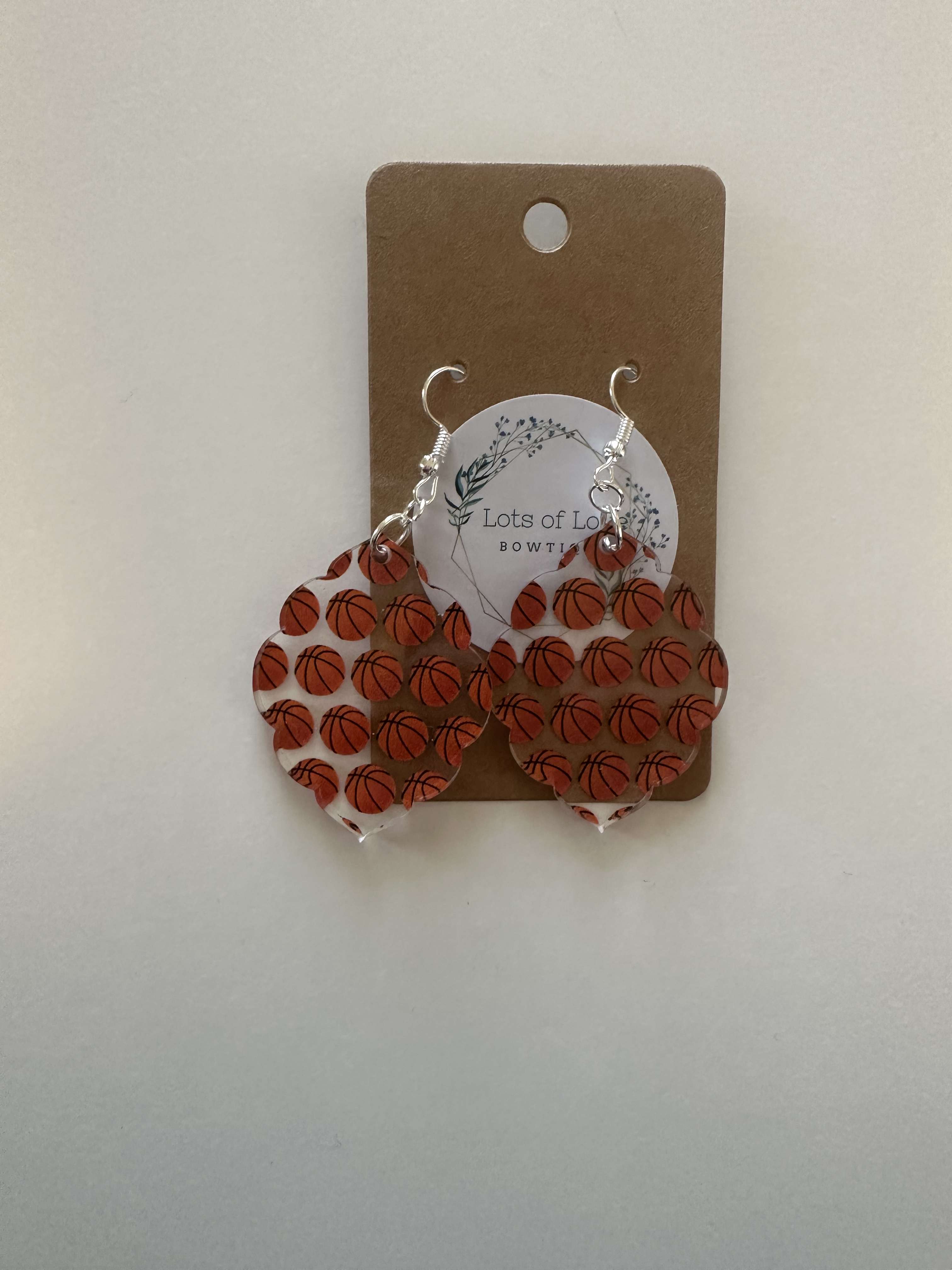Basketball Moroccan Earrings