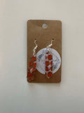 Basketball Crystal Drop Earrings