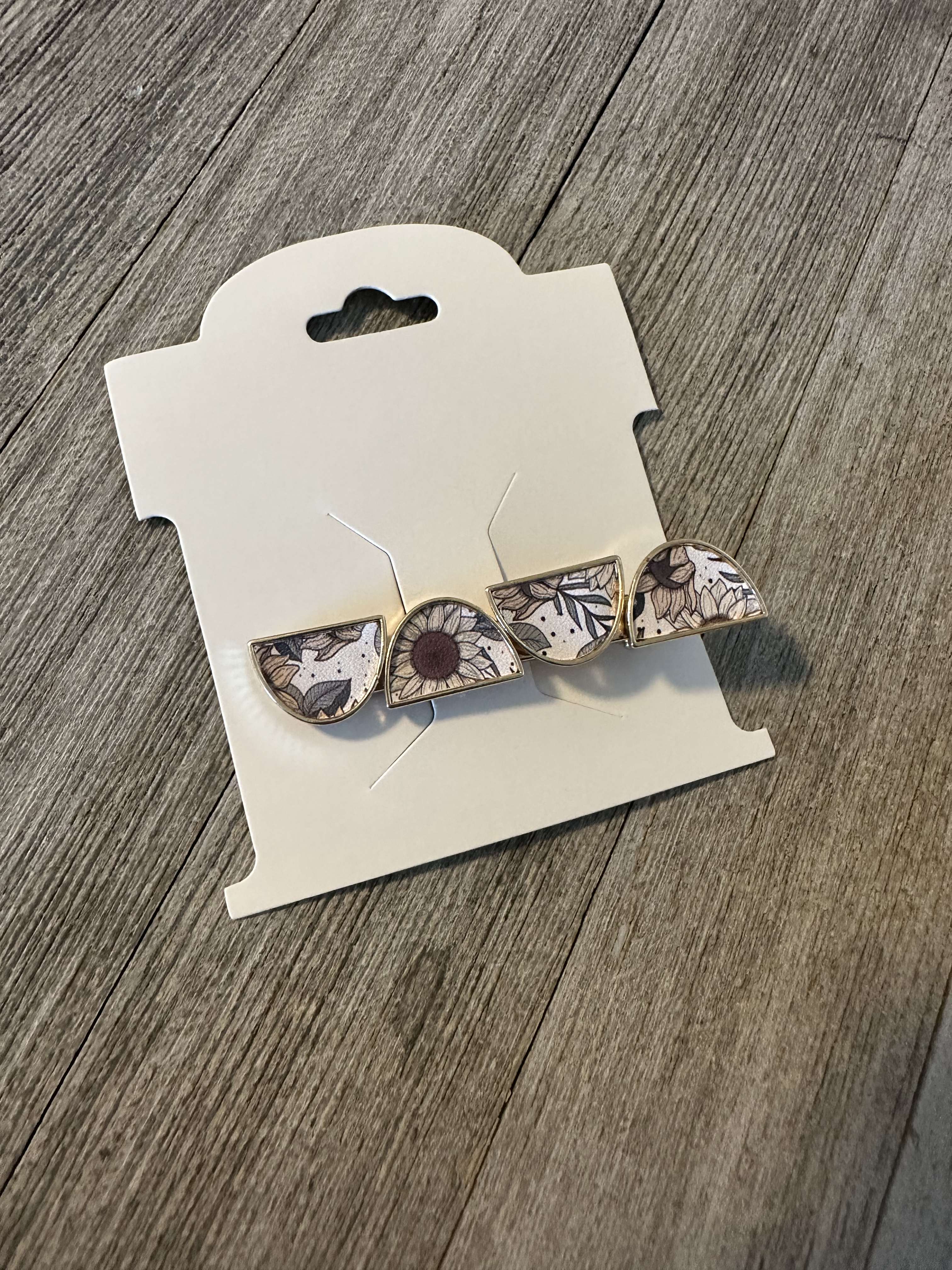 Sunflower Semi Circle Inlay