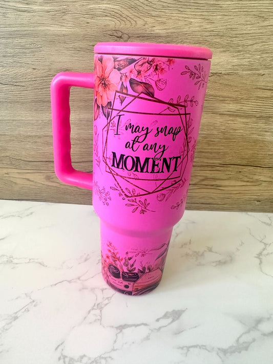 Fuscia Matte May Snap at Any Moment 3.0 40 oz