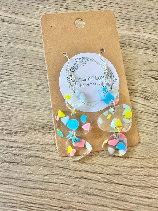 Terrazo Pebbles Earrings