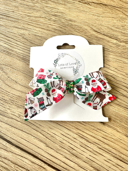 Christmas Character with Glitter