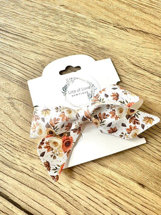 Fall Floral Blakley Bow