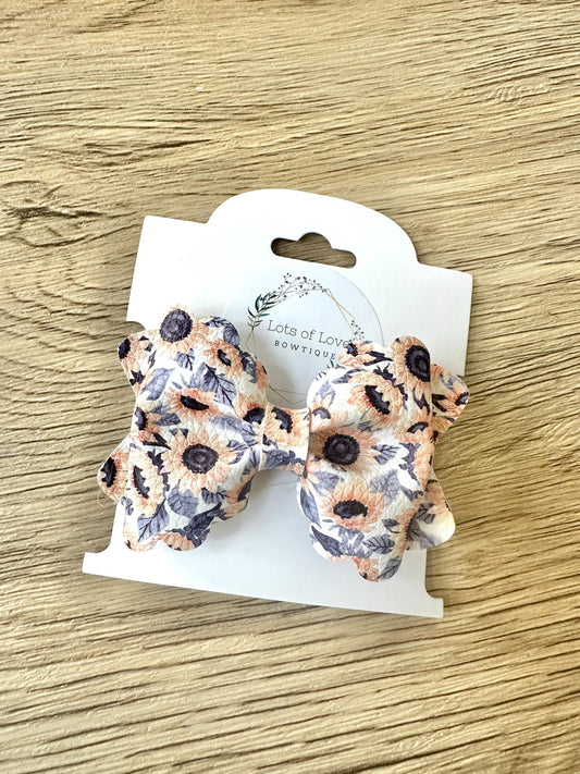 Classic Sunflower Grace Bow