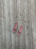 Skinny Diamond Drop Earrings